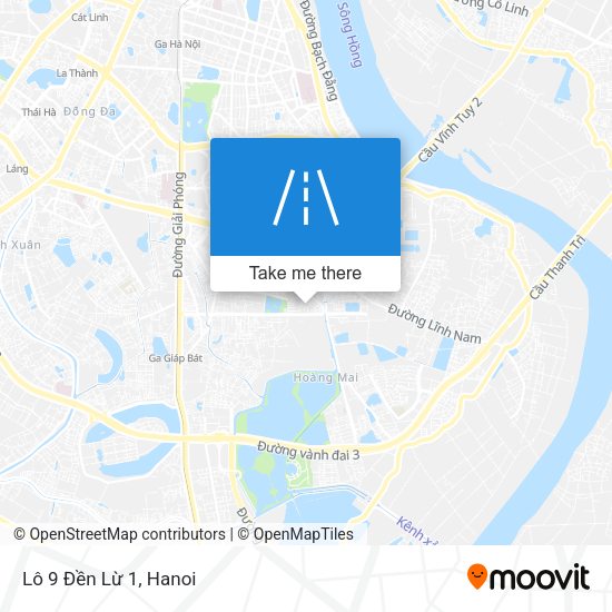Lô 9 Đền Lừ 1 map