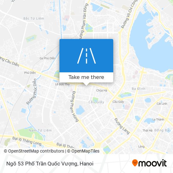 Ngõ 53 Phố Trần Quốc Vượng map