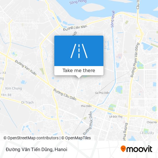 Đường Văn Tiến Dũng map