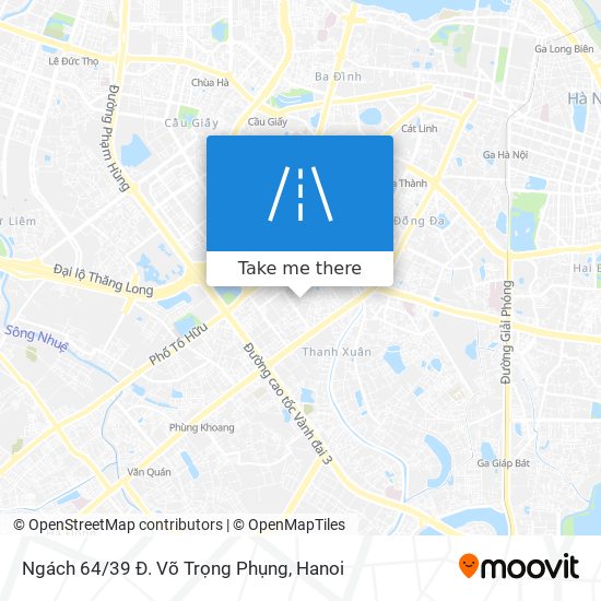 Ngách 64/39 Đ. Võ Trọng Phụng map