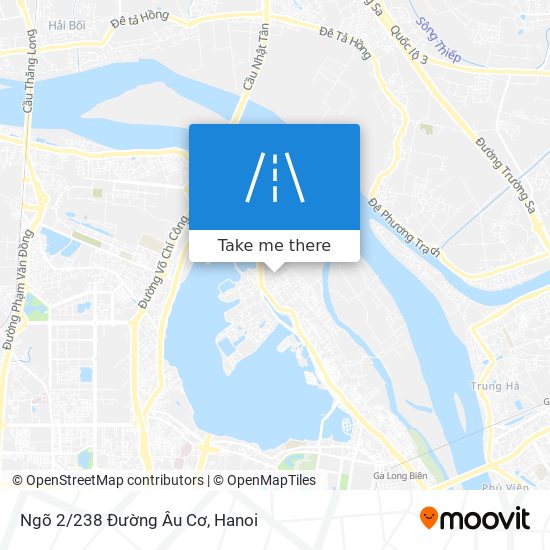 Ngõ 2/238 Đường Âu Cơ map