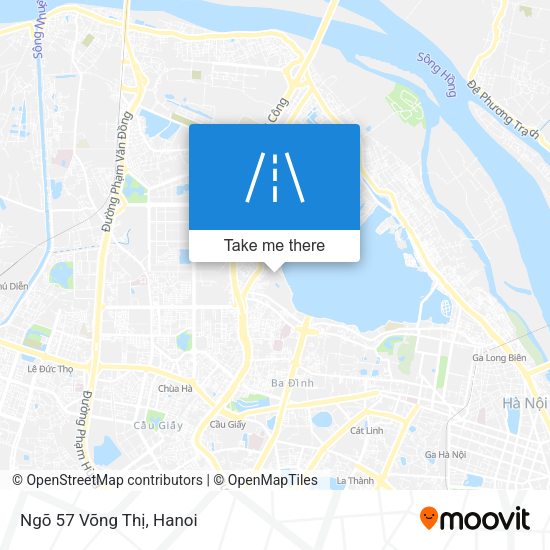 Ngõ 57 Võng Thị map