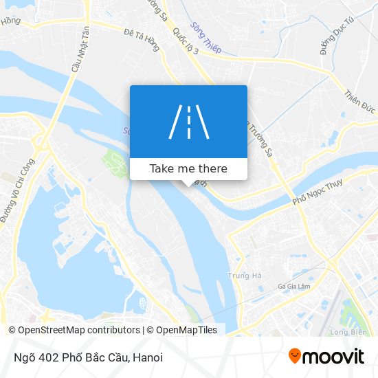 Ngõ 402 Phố Bắc Cầu map