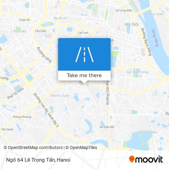 Ngõ 64 Lê Trọng Tấn map