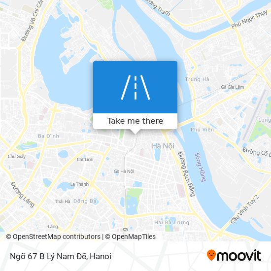 Ngõ 67 B Lý Nam Đế map