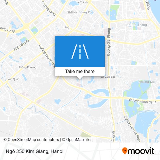 Ngõ 350 Kim Giang map