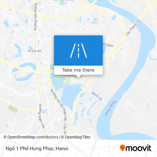 Ngõ 1 Phố Hưng Phúc map