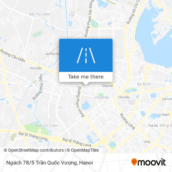 Ngách 78/5 Trần Quốc Vượng map