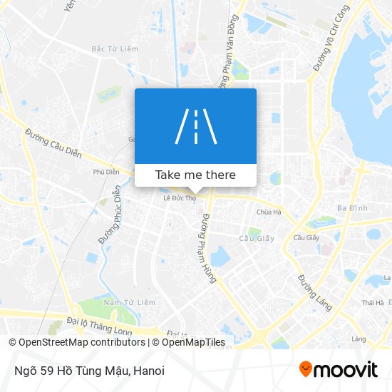 Ngõ 59 Hồ Tùng Mậu map