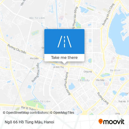 Ngõ 66 Hồ Tùng Mậu map