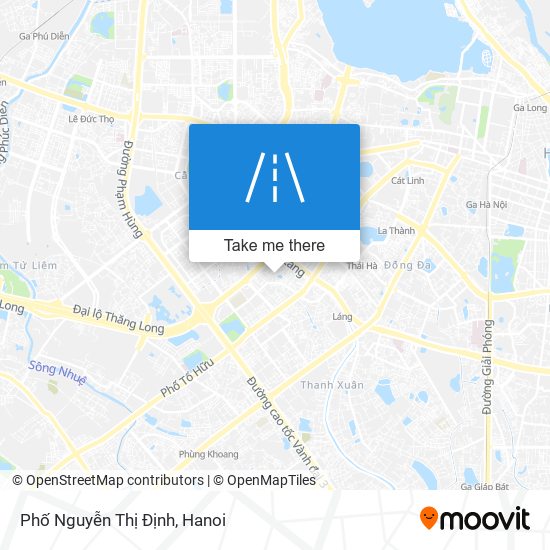 Phố Nguyễn Thị Định map