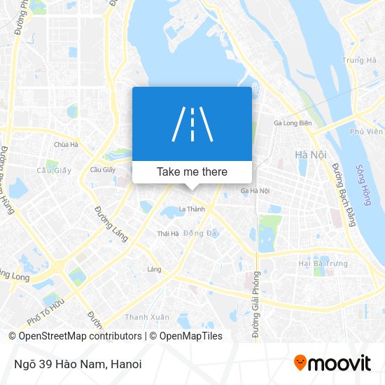 Ngõ 39 Hào Nam map