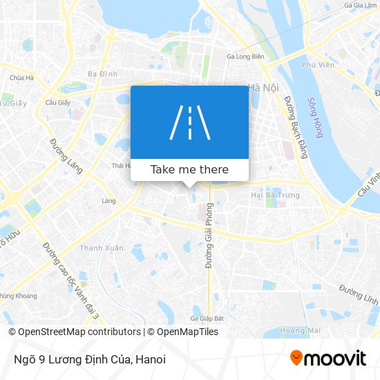 Ngõ 9 Lương Định Của map