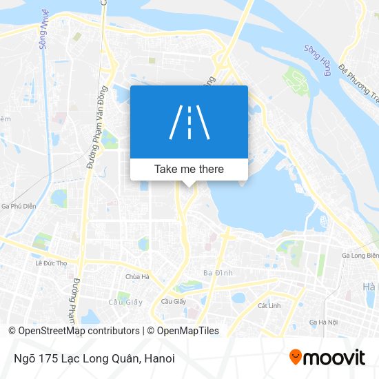 Ngõ 175 Lạc Long Quân map