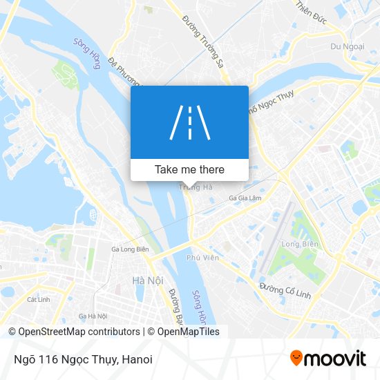 Ngõ 116 Ngọc Thụy map