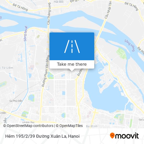 Hẻm 195/2/39 Đường Xuân La map