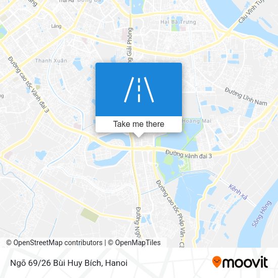 Ngõ 69/26 Bùi Huy Bích map