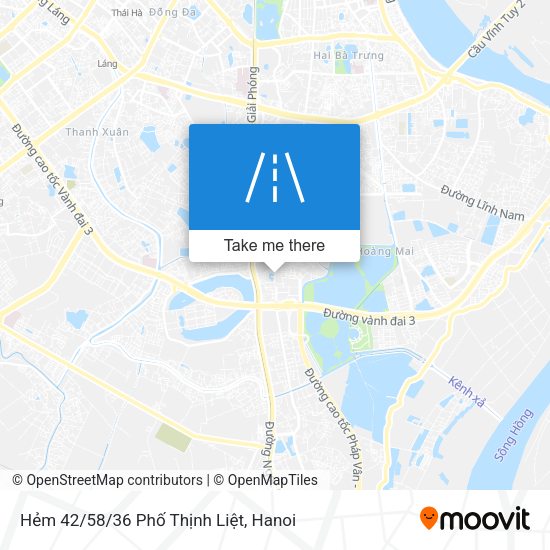 Hẻm 42/58/36 Phố Thịnh Liệt map