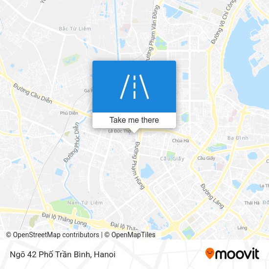 Ngõ 42 Phố Trần Bình map