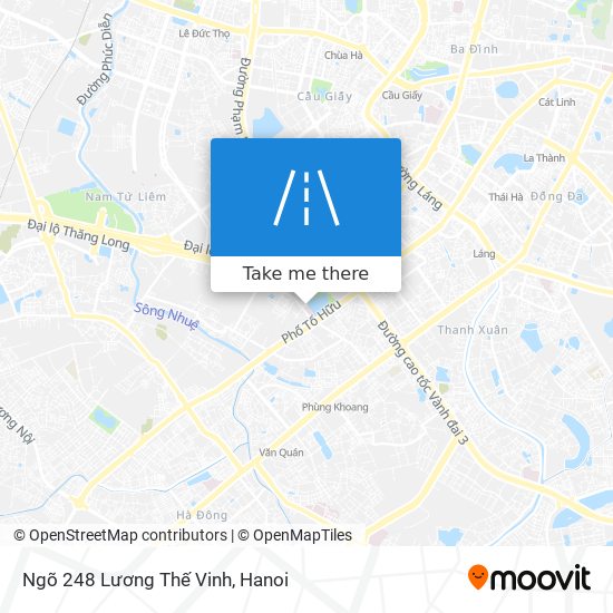 Ngõ 248 Lương Thế Vinh map