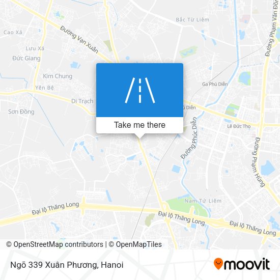 Ngõ 339 Xuân Phương map