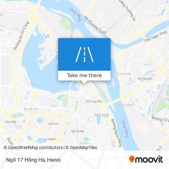 Ngõ 17 Hồng Hà map