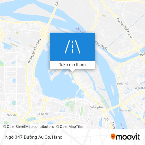 Ngõ 347 Đường Âu Cơ map