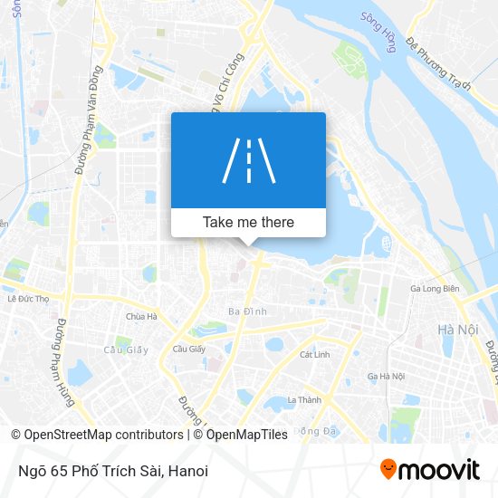 Ngõ 65 Phố Trích Sài map
