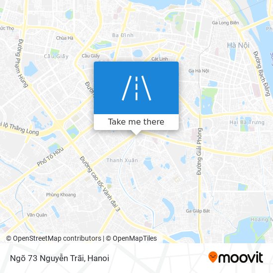 Ngõ 73 Nguyễn Trãi map