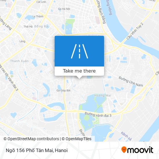 Ngõ 156 Phố Tân Mai map