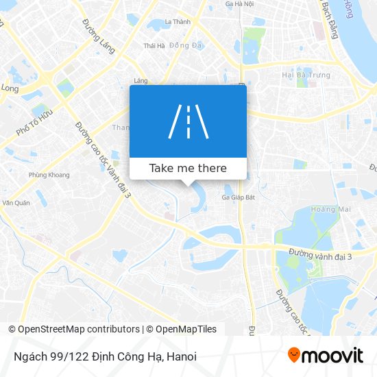 Ngách 99/122 Định Công Hạ map