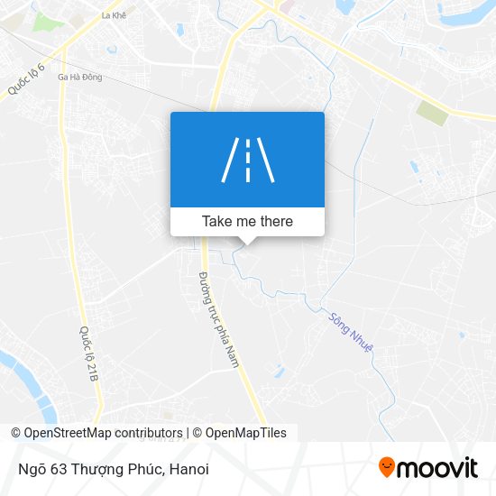 Ngõ 63 Thượng Phúc map