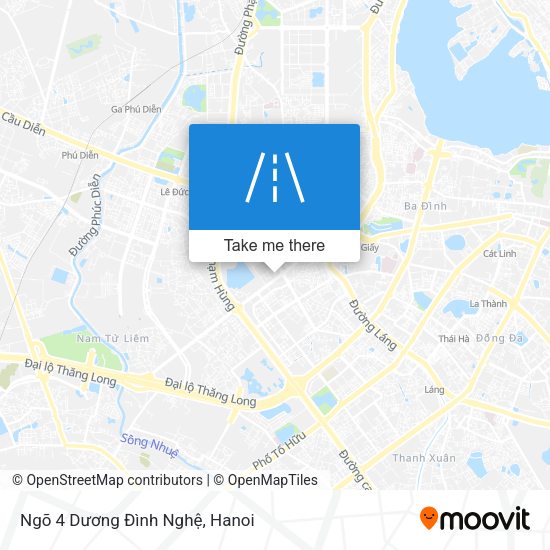 Ngõ 4 Dương Đình Nghệ map