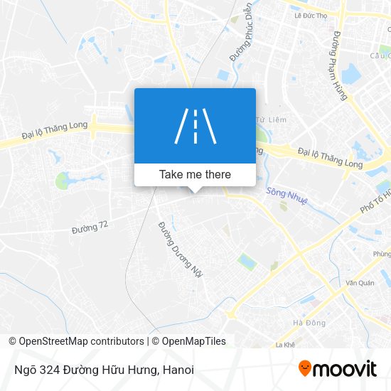 Ngõ 324 Đường Hữu Hưng map