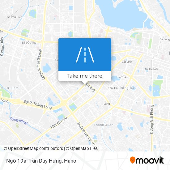 Ngõ 19a Trần Duy Hưng map