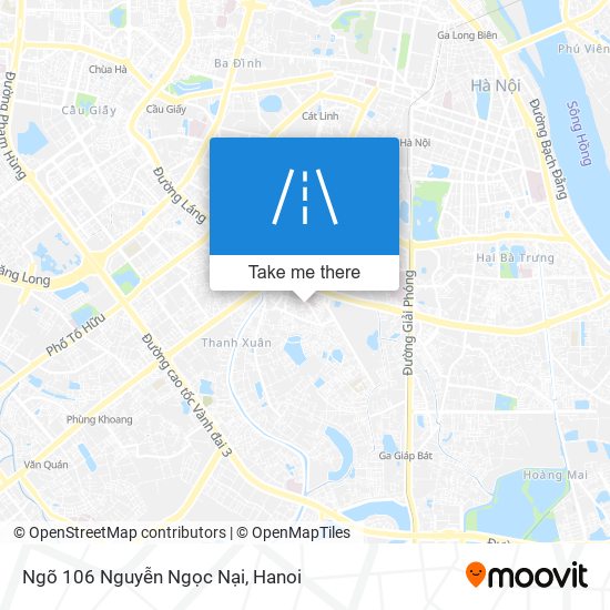 Ngõ 106 Nguyễn Ngọc Nại map