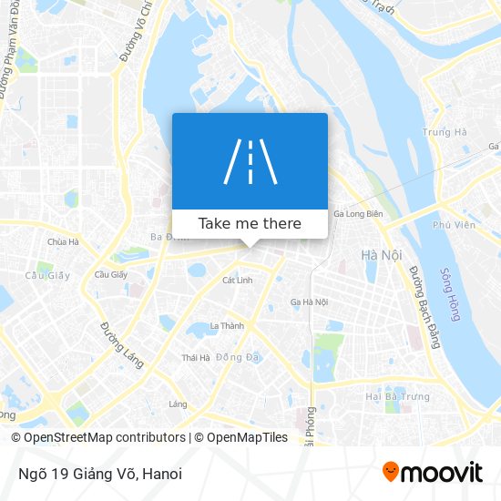 Ngõ 19 Giảng Võ map