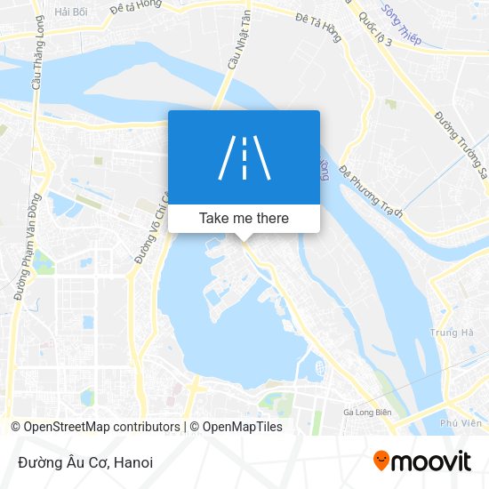 Đường Âu Cơ map