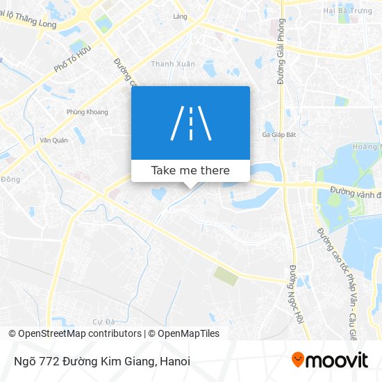 Ngõ 772 Đường Kim Giang map