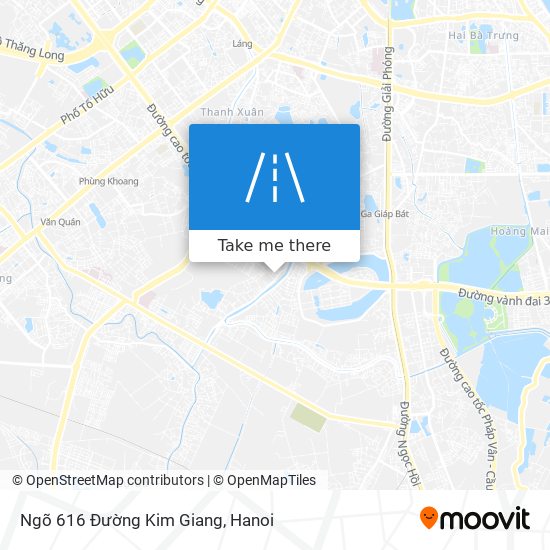 Ngõ 616 Đường Kim Giang map