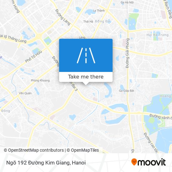 Ngõ 192 Đường Kim Giang map