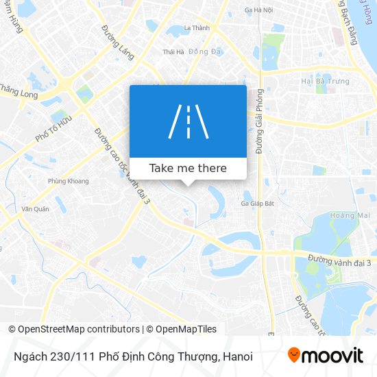 Ngách 230 / 111 Phố Định Công Thượng map