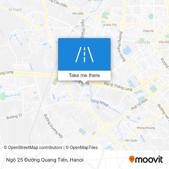 Ngõ 25 Đường Quang Tiến map