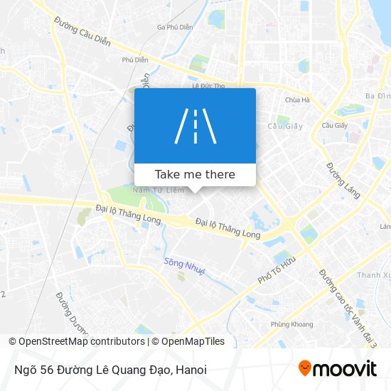 Ngõ 56 Đường Lê Quang Đạo map