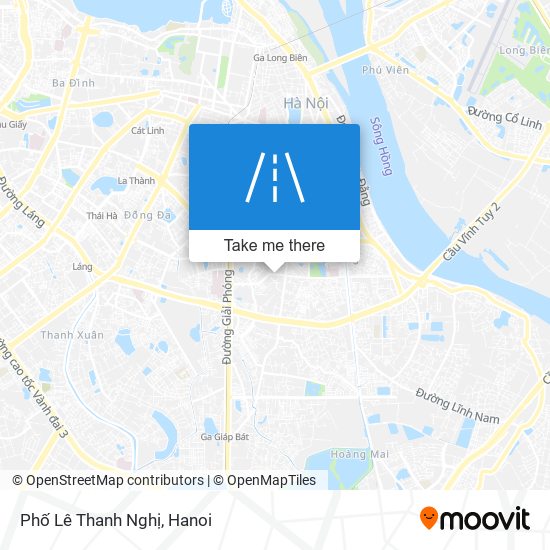 Phố Lê Thanh Nghị map