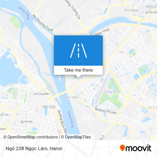 Ngõ 238 Ngọc Lâm map