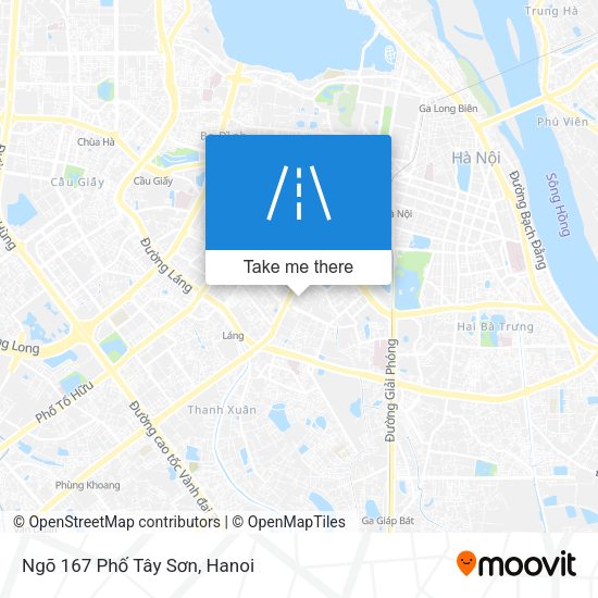 Ngõ 167 Phố Tây Sơn map