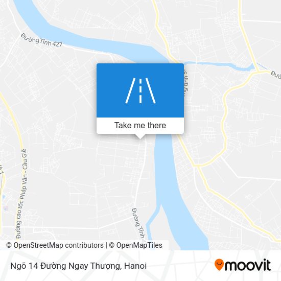 Ngõ 14 Đường Ngay Thượng map