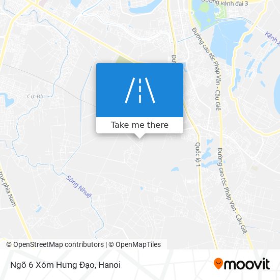 Ngõ 6 Xóm Hưng Đạo map