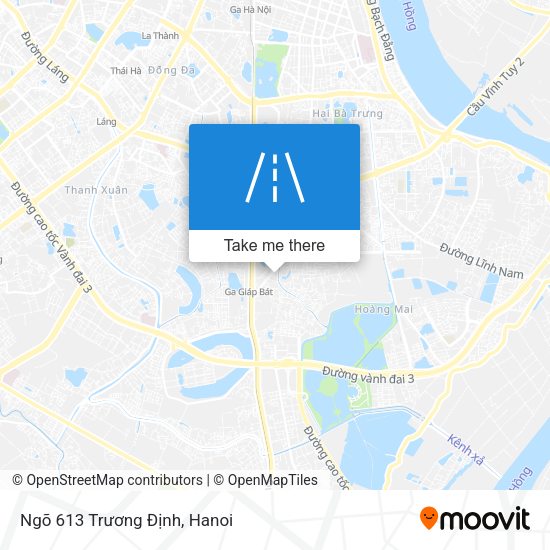 Ngõ 613 Trương Định map